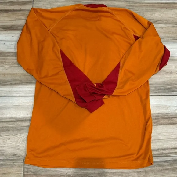 Nike ACG Orange and Red Long Sleeve Shirt - Picture 4 of 5